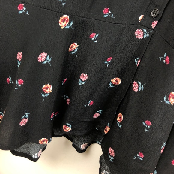 EVERLY✨Boho Floral Midi Dress sz L - Picture 8 of 8